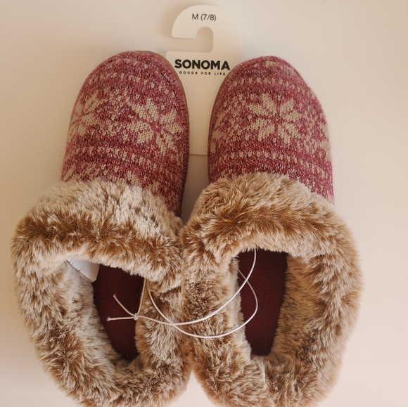 sonoma goods for life slippers